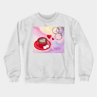 i love coffee Crewneck Sweatshirt